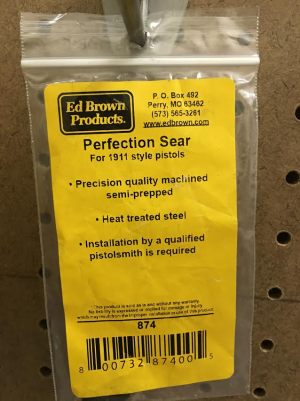 ED BROWN PERFECTION SEAR 1911 ACADEMY FOR SALE